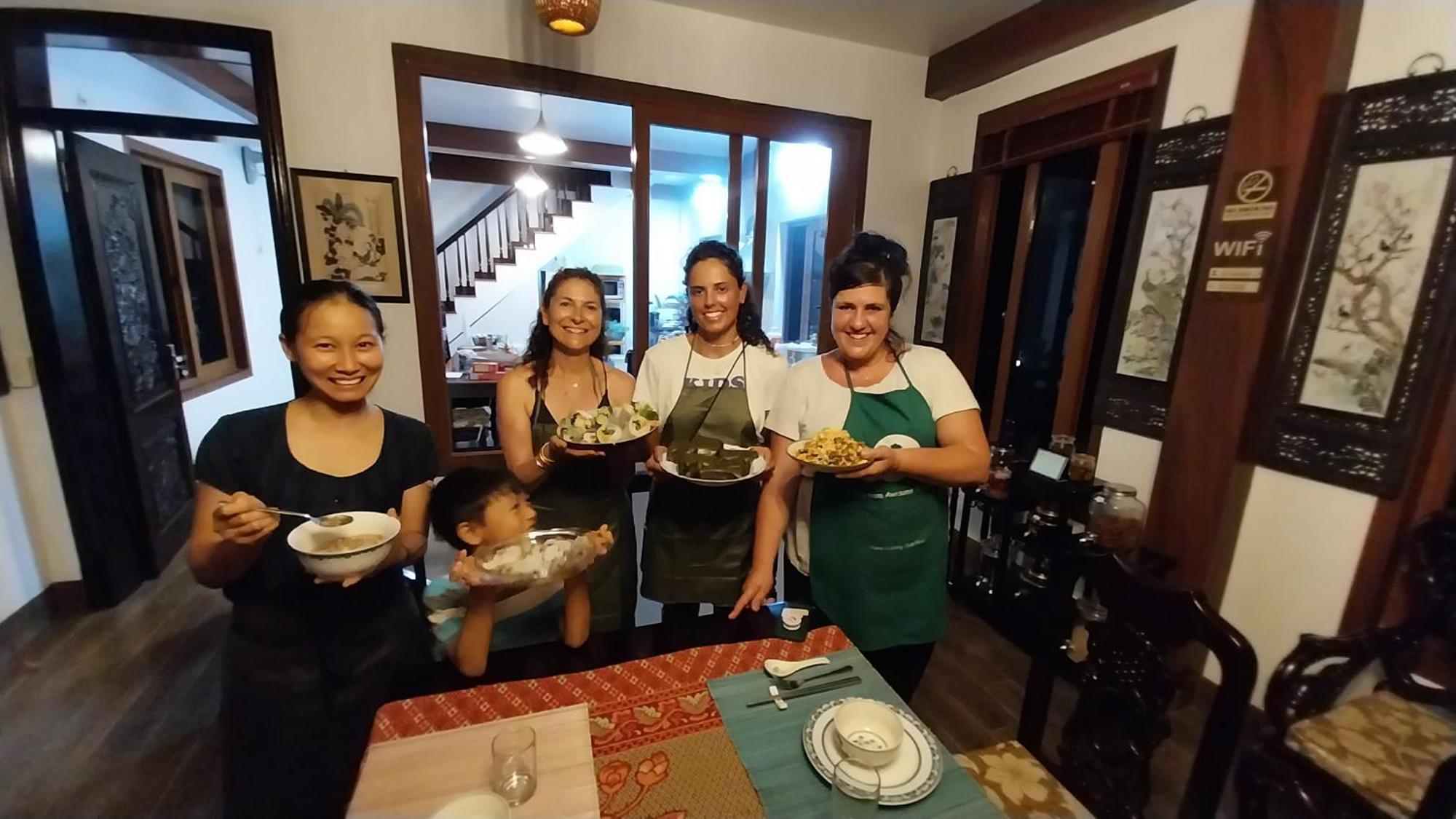 An Homestay-Vietnamese Vegetarian Breakfast Dong Khe Sau Exterior photo